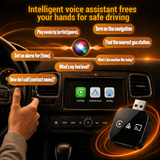 2026 Wireless CarPlay & Android Adapter – Plug & Play, No App Needed